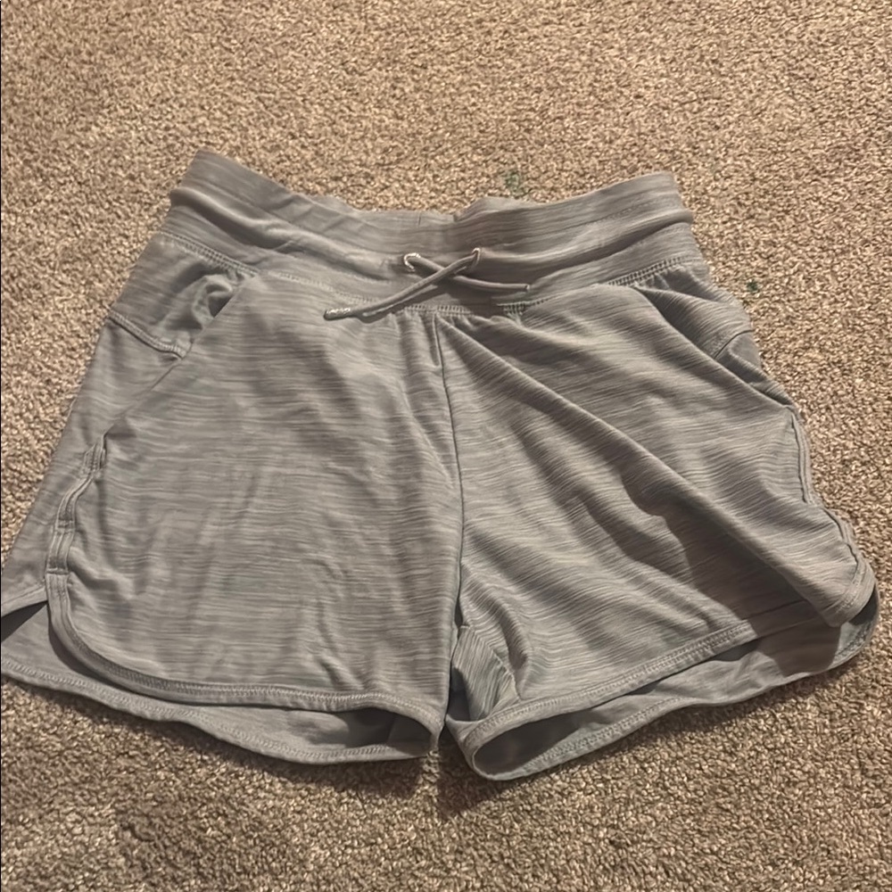 kids Gray Athletic Shorts